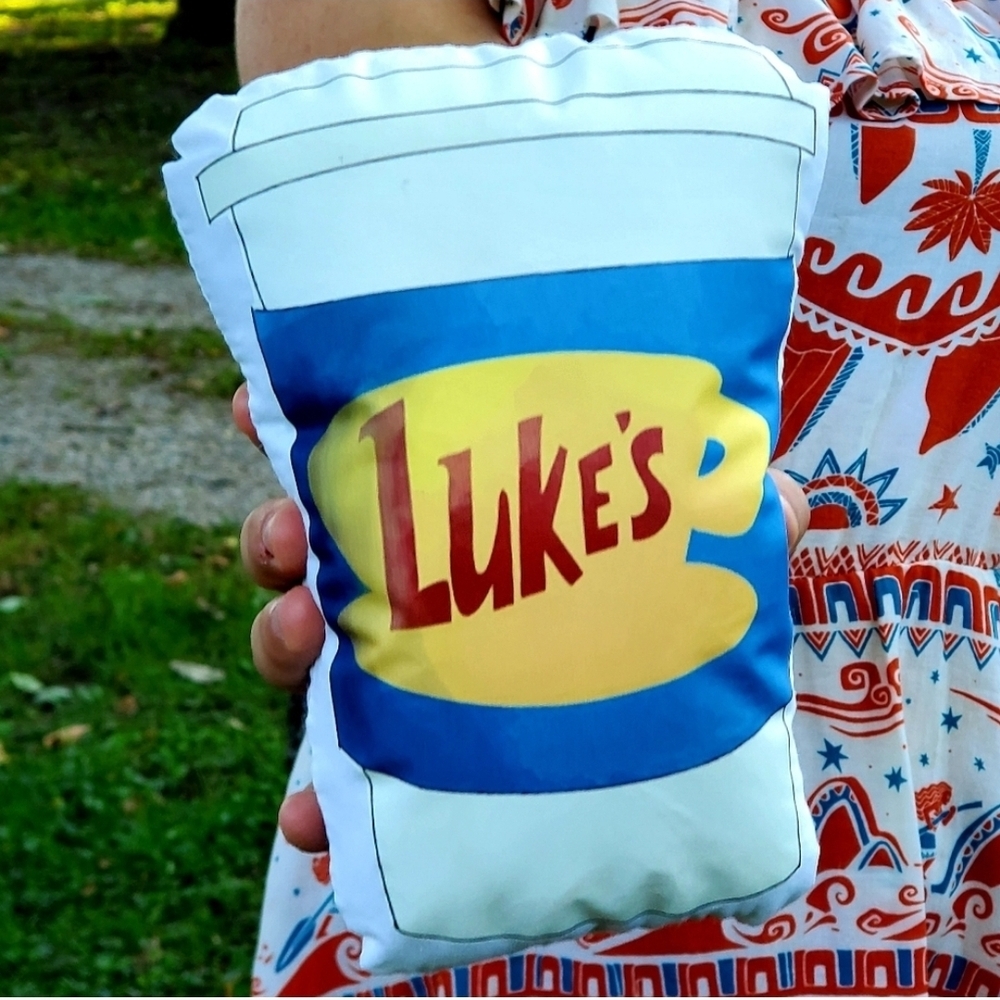 Gilmore Girls Luke's To Go Cup Pillow Pal. New.